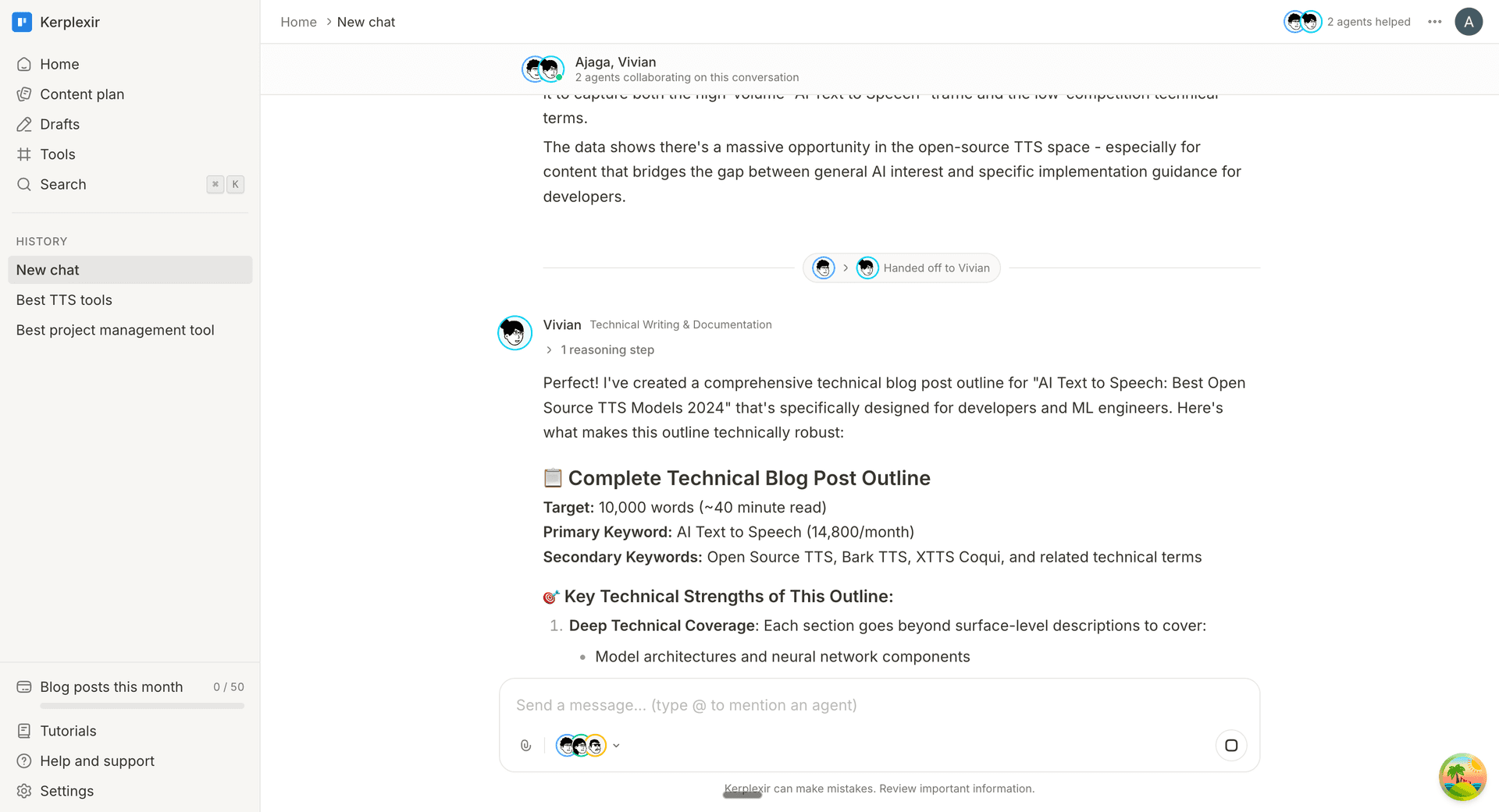 Tell your agents what to write