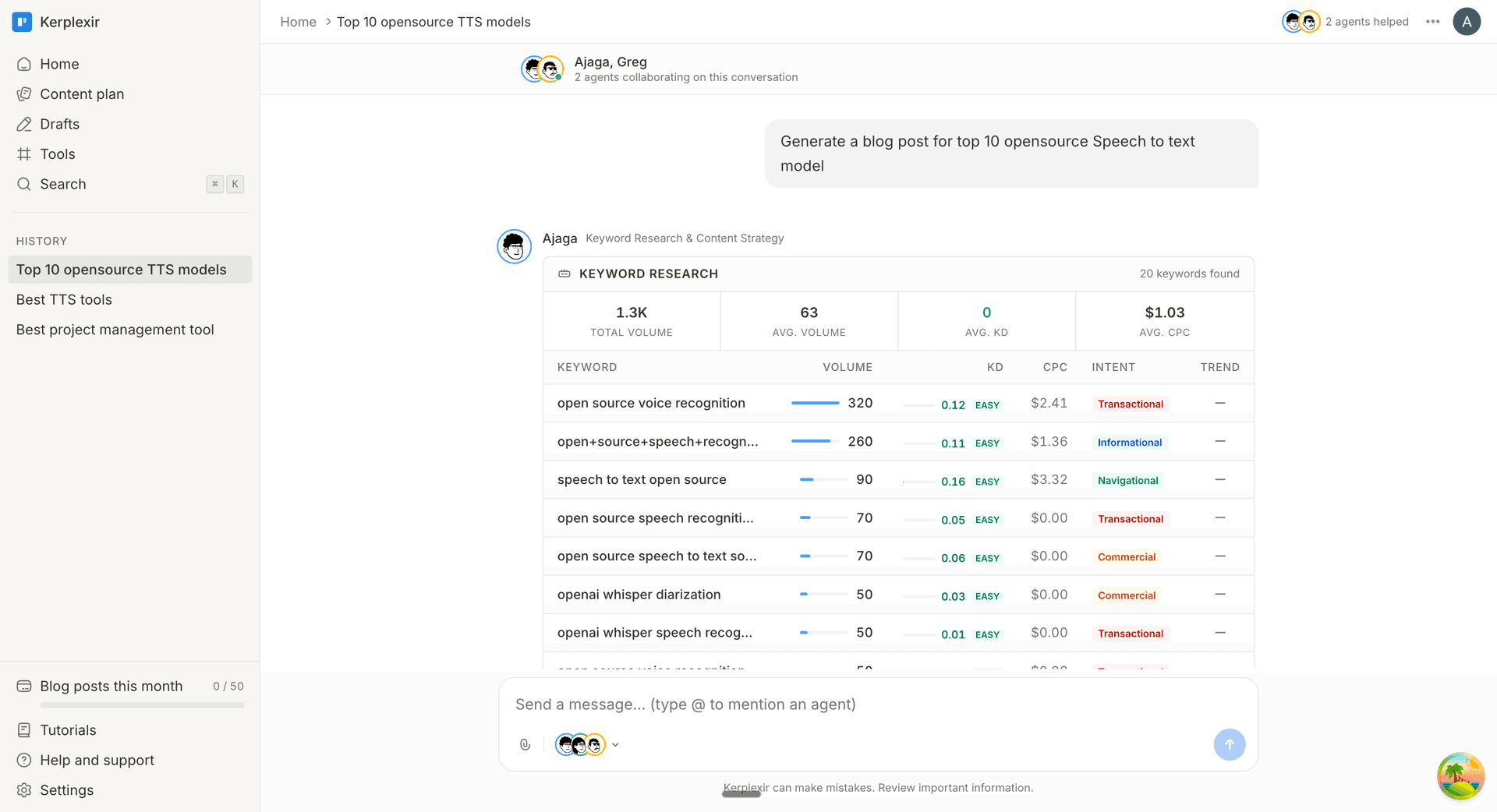 AI writes on your schedule